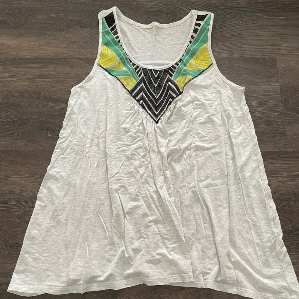 Stitch Fix Le Lis Tiggy Embroidered Tank
